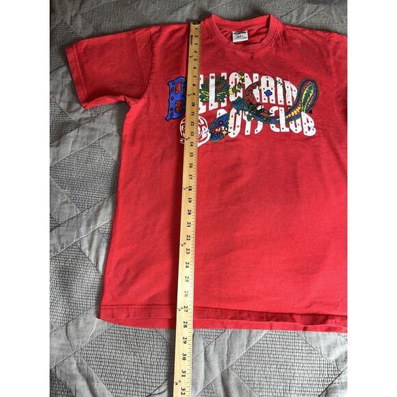 Billionaire Boys Club BBC Tee Red T-Shirt Big Logo Astronaut Graphic Men's Large - Picture 7 of 8